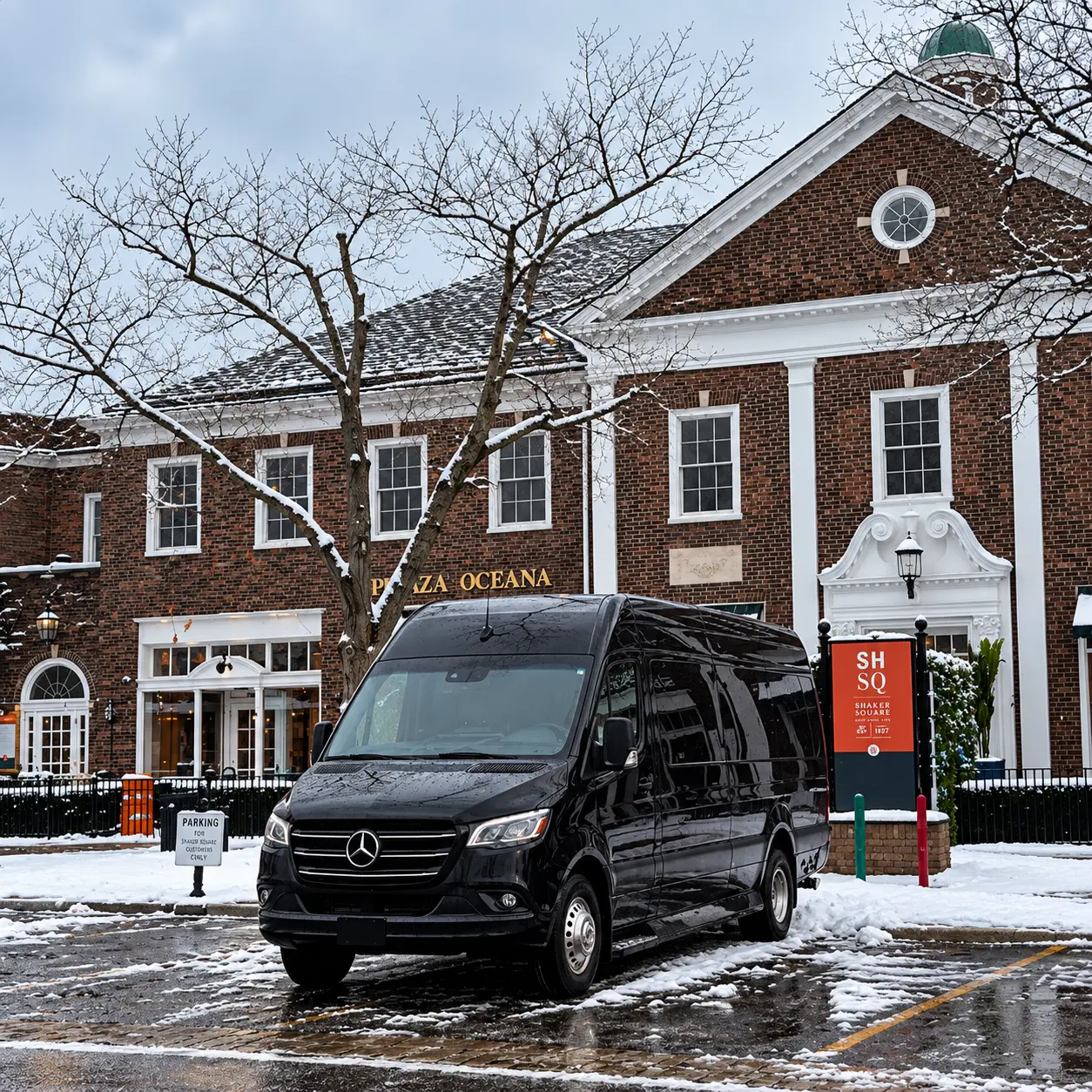 Allure Star Chauffeurs vehicle navigation and cabin